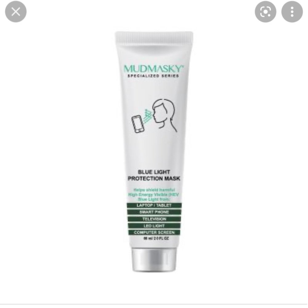 NWT 🛍 MUDMASKY Blue Light Protection Mask